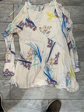 Free people Lightweight Floral Cold-Shoulder Women’s dress